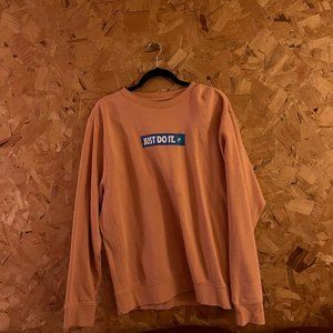 Pink nike sweater